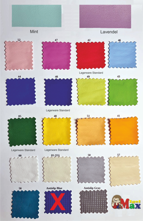 Kunstlederfarben Softbausteine Polstermöbel